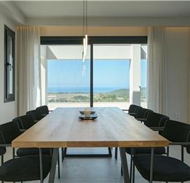 4 bedroom villa with pool & sea views, Acharavi, sleeps 8